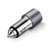 Zapas USB Przenośny ładowarka samochodowa, USB QC3.0 PD Podwójny szybki ładunek Pełna skorupa ze stopu aluminium, trwałe i szybkie rozpraszanie ciepła A21