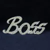 Mode Bling Bling 18 K Vergulde Oostenrijkse Crystal Boss Broches voor Mannen Vrouwen Bruiloft Sieraden Mooi Gift Groothandel Prijs