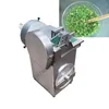 2020 Rostfritt stål 802-1 Industriell elektrisk vegetabilisk automatisk DICER SHICER Shredder Machine Potatis Cube Chip Cutter