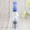 Glass Globe Wax Atomizer Single Cotton Coils Dry Herb Vaporizer Pen Bulb Style Dome Tank For Ego T Evod UGO V Battery