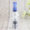 Glass Globe Wax Atomizer Single Cotton Coils Dry Herb Vaporizer Pen Bulb Style Dome Tank For Ego T Evod UGO V Battery