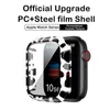 Часы PC Case для Apple Watch Series 5 4 3 2 1 Чехол 42 мм 38 м 40 мм 44 мм Иватч Защитная крышка