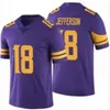 18 Maglia da calcio Justin Jefferson Dalvin Cook Adam Thielen Lewis Cine Kirk Cousins Danielle Hunter Kellen Harrison Smith T.J. Hockenson 3 Addison Randy Moss