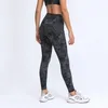 L-128 Spandex haute qualité nouvelles femmes pantalons de yoga solide noir sport vêtements de sport Leggings élastique Fiess dame globale collants pantalon