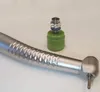 Tryckknapp Dental Handpiece kirurgisk höghastighets luftrotor singel spray vatten 2/4 hål