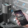 DHL 최고 품질 무선 자동차 블루투스 FM 송신기 라디오 어댑터 CAR USB 충전 키트 블랙 MP3 플레이어 LED 디지털 디스플레이 새로운 도착