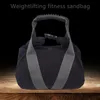 NUOVO Kettlebell Sandbag Sabbia portatile Kettlebell Borsa di sabbia morbida Peso Manubri per sollevamento pesi per palestra Fitness Body Building Q0107