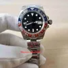 깨끗한 슈퍼 품질 시계 시계 904L 스틸 40mm 116719 116719Blro Pepsi Ceramic Bezel 방수 DD3285 운동 기계적 자동 남성 손목 시계