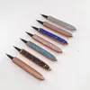 Wimper zelfklevende vloeistof eye voering lijm pen heldere zwart bruine eyeliner magneet gratis langdurige waterdichte make -up eyeliner