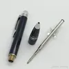 Luksusowe długopisy Yamalang Crystal Head Czarna żywica Ballpoint Pen Star Series1239240