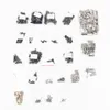 Silver inte logotyp 12 enheter Voron SwitchWire 3D -skrivaruppgraderingsskruvar och nötter kit fastare