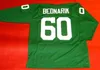 Custom Football Jersey Men Youth Women Vintage CHUCK BEDNARIK CUSTOM GREEN 3/4 SLEEVE Rare High School Size S-6XL or any name and number jerseys