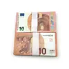 Стоимость вечеринки 2022 Fake Money Banknote 5 10 50 50 100 долларов Евро. Реалистичный игрушечный бар репус