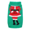 Pet Dog Sweater roupa do gato para o revestimento do cão pequeno Roupa de Natal Camisola do gato Cães Halloween revestimento morno Pet Costume Knitting