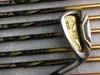 Full Set Honma S-06 Golfklubbar Driver # 3 # 5 Fairway Woods + Golf Irons + Free Golf Putter R / SR / S Flex är aavailable