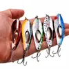 5pcsset Fishing Spoons Metal Lure Leurre Hard Baits With Treble Hooks Swivels Fishing Spoon Bait Bass Fishing Tackle 20103021910545907593