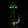 Glaswasserpfeifen UFO elektrische Dab-Ölplattform Rauchen Wachsbrenner Wasserpfeife Lebensmittelqualität Tabak Zigarette Bong Rauchzubehör