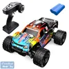 O1 2.4G RC Car, 4WD Climbing Offroad Truck, Boy Toy, 1:18 Big Tire Monster, High Speed 36-KM/H, Suspension à quatre roues, Cadeau de Noël pour enfant, USEU