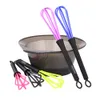 2 in 1 in 1 in hair dyeing bowl hair whisk 염료 크림 페인트 교반기 이발소 머리 염색 키트 DIY 미용사 스타일링 도구 임의 색상