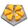 3D Cheese Silicone Cake Mold For Baking Mousse Dessert Mould Non Stick Jelly Pudding Pastries Bakeware Cake Decor DIY Soap Molds T200523
