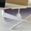 Wrap Shield Sunglasses Matte Black/Grey Men One Piece Len Sport Cool Sun Glasses Shades with Box