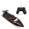 Flytec HQ2011-15C 10Km/H 27Mhz Mini Infrared Control Rc Boat Ship Toy for KidsGift