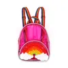 Party Favor Fedex Grande Capacité Bulles Sensorielles Fidget Sac À Dos Décompression Jouets Sacs Rainbow Hamburger Jeux De Doigts Transparent Enfants Sac D'école Organisateur