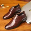 Hommes formelles à lacets en cuir officier robe d'affaires chaussures hommes Cool militaire professionnel chaussures Oxfords fête chaussures plates