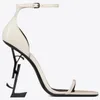 White Box Designer Femmes Talons Colorés Sandales Top Qualité T-strap Bout Carré Escarpins À Talons Hauts Dames Robe En Cuir Verni Chaussures Simples