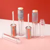 Sparkles Rainbow Tom Lipgloss Tubes Containrar, Refillable Lip Balm Flaskor för DIY Makeup, såsom läppprover, hemlagad läppbalsam