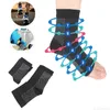 Calzini sportivi antisprain a piede magnetico infuso di rame supportano la calza di compressione del piede di compressione per uomini donne T200914218315