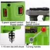 Amyamy Mini Drill Machine Drill Press Press Small Drilling Machine Work Banc Eu Plug 580W 220V 5169A 2012261741737