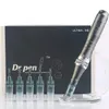 Dr Pen Derma Pen M8-W/C 6Speed ​​sem fio MTS Microneedle Derma Fabricante de caneta Micro Afundamento Sistema de terapia Dermapen