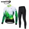 Corridas nos bike manga longa jersey 2022 calças de ciclismo ternos de bicicleta de bicicleta de bicicleta de bicicleta masculina Maillot Ropa ciclismo
