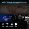 Deep tissue percussion muscle massage gun Relax Body slimming Electric Massager with Portable Bag Therapy Gun for fitness 220121