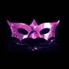 Dans Parti Maskeleri Cadılar Bayramı Yarım Yüz Yanlış Ön Festivali Sahne Performansı Altın Şerit Renk Plastik Maske Sıcak Satış 0 35BQ L1