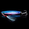 Metallo Slow Jig Cast Spoon 10G 14G 17G 21G 28G 40G Fishing Lure Jigs Traina Esche acqua salata Esche artificiali Shore Jigging Bass