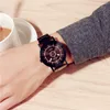 Lovers Watches For Men White Black Dial Watch Men's Sport Mineral Glass Quartz Matte Finish Steel Alloy Bracelet Casual Fashion rotating dial Wristwatches Business
