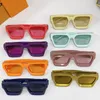 Солнцезащитные очки New Mens миллионеров Z1165E женские солнцезащитные моды роскошь толстый лист прозрачные фиолетовые рамки солнцезащитные очки дизайнерские классические очки UV400 с коробкой