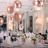 Rose Gold Balloon Party Decoration Szampan Ślub Amazon Cross Bransoletki Urodziny Latex Balony Partie mogą również używać koloru