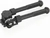 V8 Riflescope Bipod Tactische bipods voor jachtgeweer Verstelbare veerretour met adapter Jachtaccessoires Luchtgeweeraccessoires