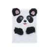 Hiver chaud dessin animé en peluche bloc-notes bloc-notes rêve chat lapin licorne panda journal portable agenda planificateur bloc-notes papeterie cadeau de Noël LLS745-WLL