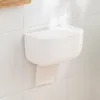 Duvara Monte Doku Kutusu Kendinden Yapışkanlı Kağıt Tutucu Masaüstü Tepsi Banyo Kağıt Havlu Saklama Kutuları Mutfak Peçete Konteyner Organizatör YFAX3216