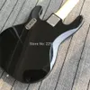 Özel Mağaza Ernie Ball StingRay Siyah Alev Akçaağaç Üst 5 Tel Elektrik Bas Gitar Aktif Teller 9 V Pil, Beyaz İnci Pickguard