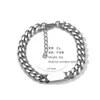 Titanium Steel Simple Double-layer Bracelet Male and Female Students' Trend Personality Hip-hop Niche Design Hand Decoration