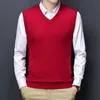2020 новый пони мужской свитер жилет V-образным вырезом джемпер джемпер кашемировой бренд без рукавов одежда половая рубашка куртка