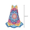 Indian Mandala Tapestry Beach Towel Sunblock Round Bikini Cover-Up Deken Lotus Boheemse Yoga Mat Camping Matras Nieuw T200601