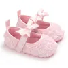 Newborn baby kids princess First Walkers Infants soft bottom rose Flowers Shoes 2021 Spring Autumn Toddler shoes 4 Colors