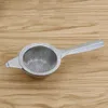 Edelstahl Tee-Ei Tragbare Gewürz Tee Sieb Gold Siliver Mesh Infuser Tee Filter Siebe Küche Werkzeuge VT1886