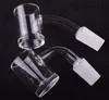 Sigara Aksesuarları 5mm Kalın Domeless Kuvars Banger Çivi 10mm 14mm 18mm erkek kadın 90/45 Derece